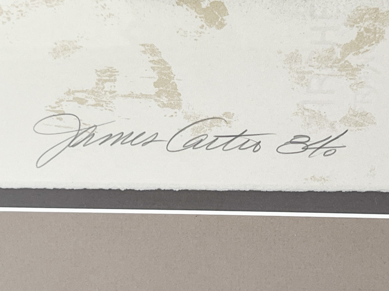 James Carter - Peace Pipe / Untitled (Still Life with Shell), 2 Works