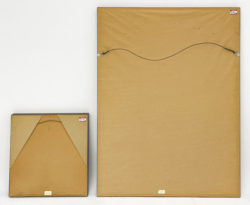 James Carter - Peace Pipe / Untitled (Still Life with Shell), 2 Works