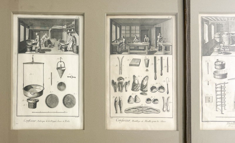 Denis Diderot - Seven Plates from Encyclopédie