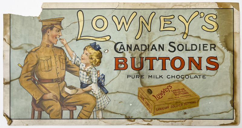 Lowney&apos;s Milk Chocolate and other Vintage Chocolate Advertisements, Group of 3