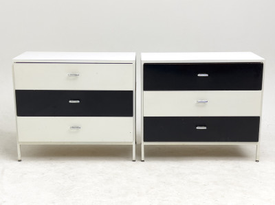 George Nelson - Steel Frame Dressers, Pair