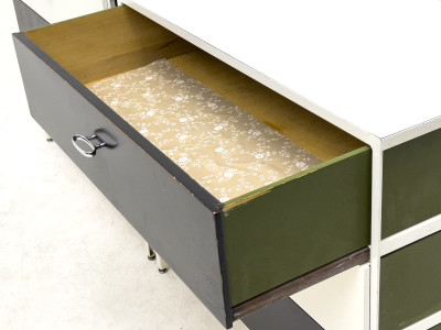 George Nelson - Steel Frame Dressers, Pair