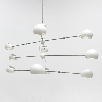 David Weeks Studio - Boi Tiered Pendant in White