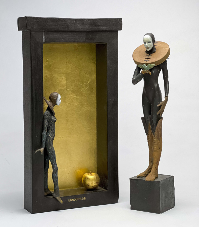 Cecilia Z Miguez - The Art of Letting Go / Encounters (2 Works)