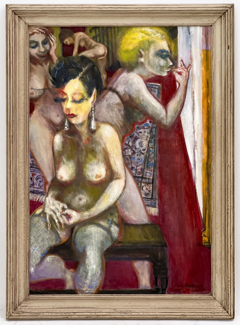 Leon Marcus - Untitled (Burlesque Show Backstage)
