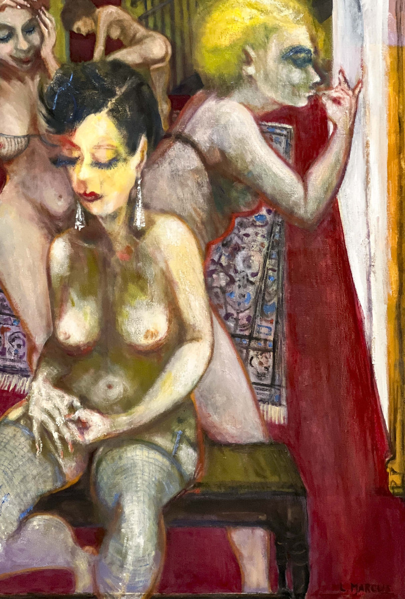 Leon Marcus - Untitled (Burlesque Show Backstage)