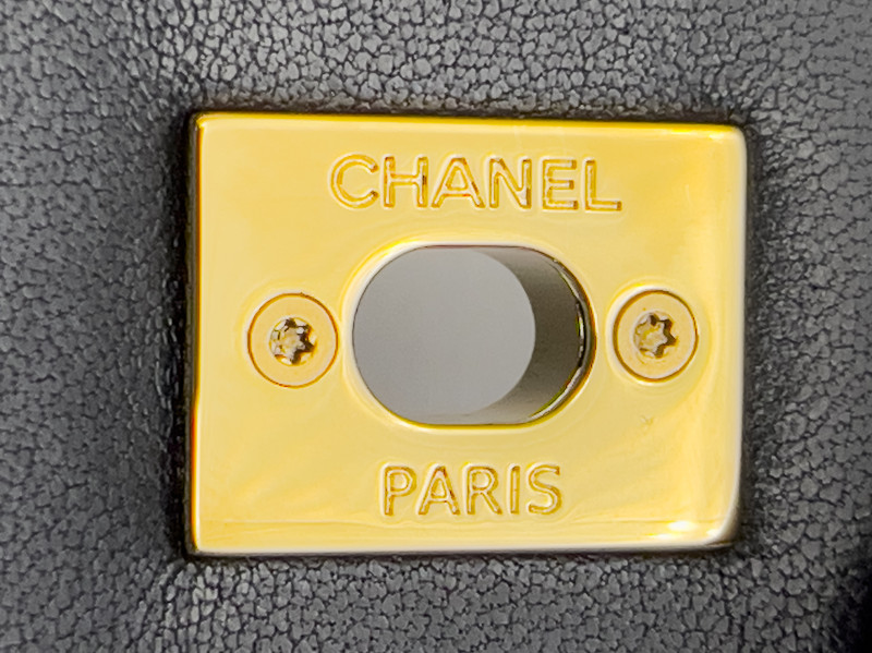 Chanel - Mademoiselle Vintage Quilted Sheepskin Flap Bag Large