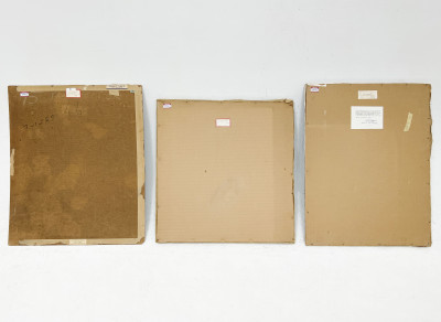 Clara Klinghoffer - Woman Pouring Tea (Leah) / Sketch of Children at Work and Play / Young Negress (3 Works)