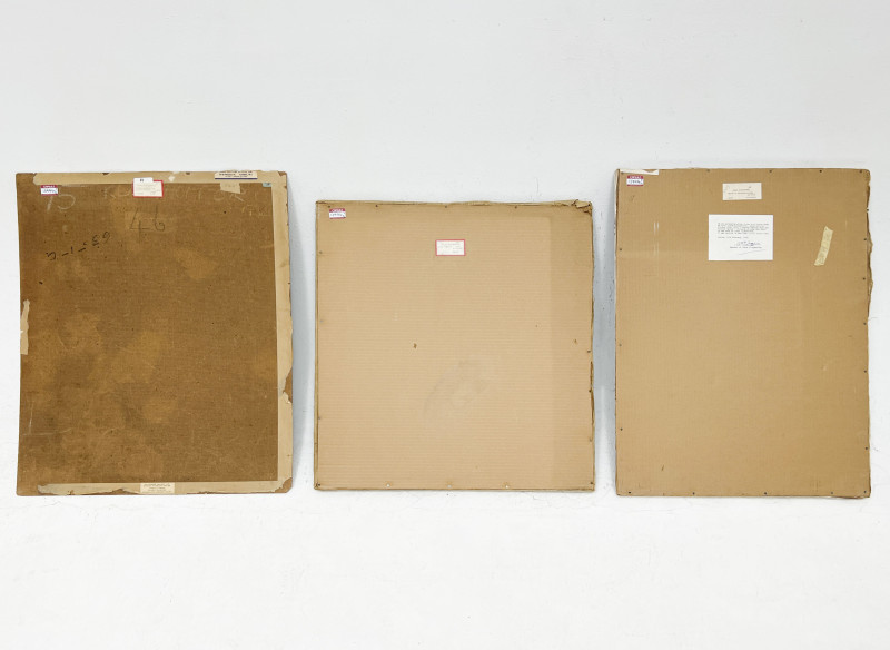 Clara Klinghoffer - Woman Pouring Tea (Leah) / Sketch of Children at Work and Play / Young Negress (3 Works)