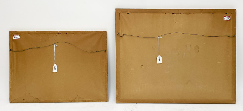 Roland Green - Pheasants in the Snow / Pheasants in the Woods (2 Works)