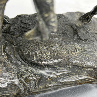 after Frederic Remington - Horse Thief / Scout / Scalp (3 Works)