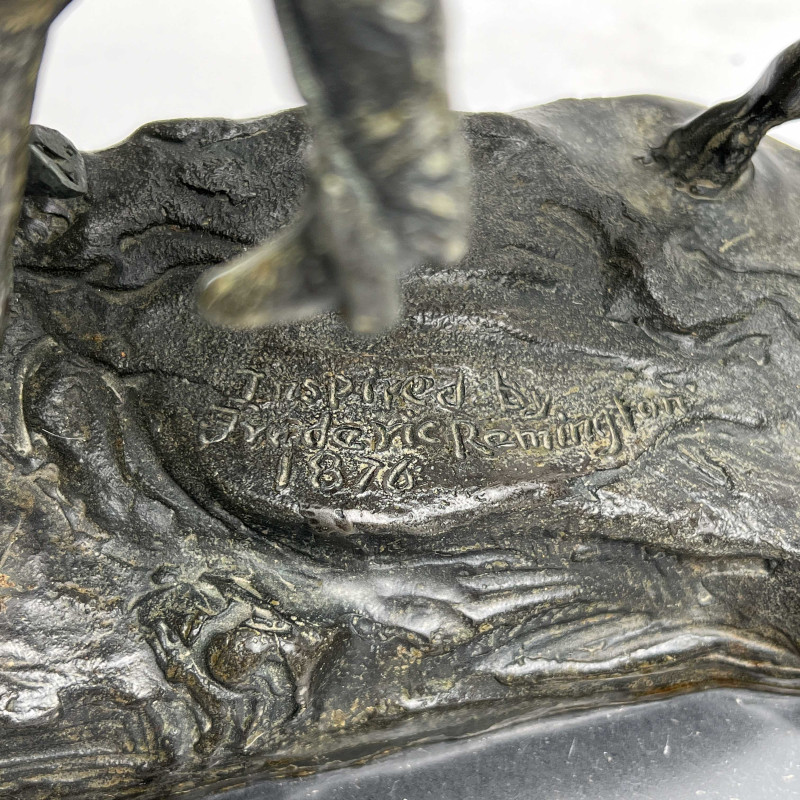 after Frederic Remington - Horse Thief / Scout / Scalp (3 Works)