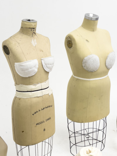 Geoffrey Beene Vintage Designer Mannequins, Group of 6