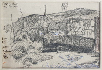 Oscar Florianus Bluemner - Harlem / Bloomfield / Passaic River (3 Works)