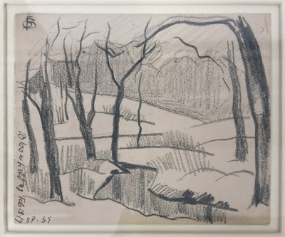 Oscar Florianus Bluemner - Harlem / Bloomfield / Passaic River (3 Works)