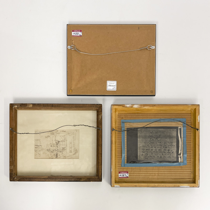 Oscar Florianus Bluemner - Harlem / Bloomfield / Passaic River (3 Works)