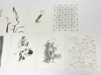 George Segal, Richard Anuskiewicz, et. al. Fall 1961 / Portfolio of Prints