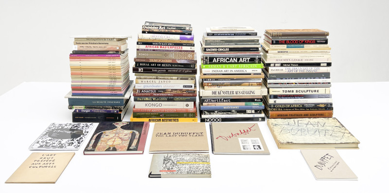 Collection of 117 Outsider, Art Brut, and African Art Reference Books