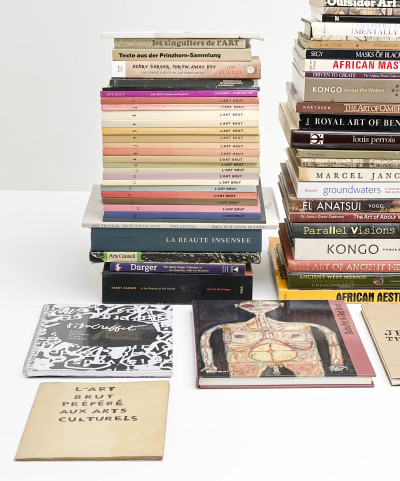 Collection of 117 Outsider, Art Brut, and African Art Reference Books
