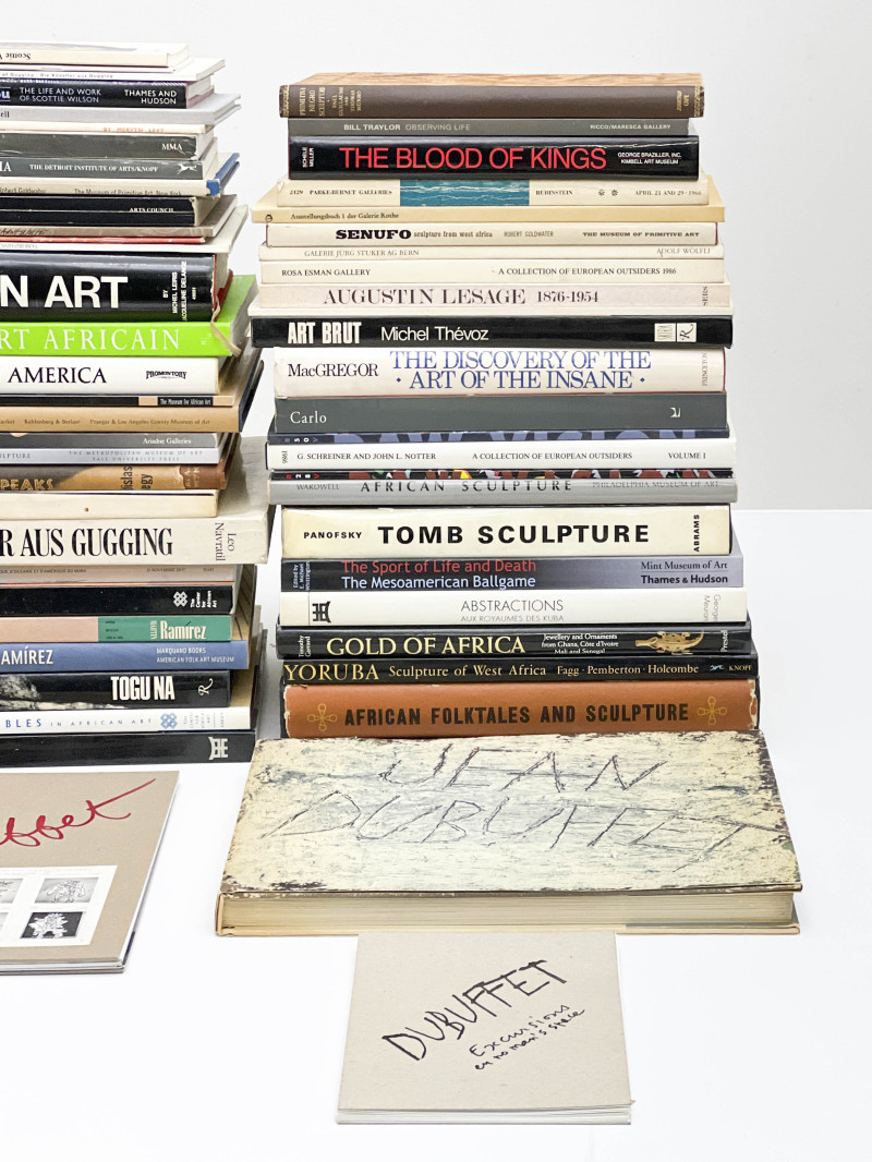 Collection of 117 Outsider, Art Brut, and African Art Reference Books