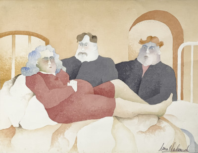 Nora Seilicovich - Espero I / Abstracción / El Poder / Madres (4 Works)