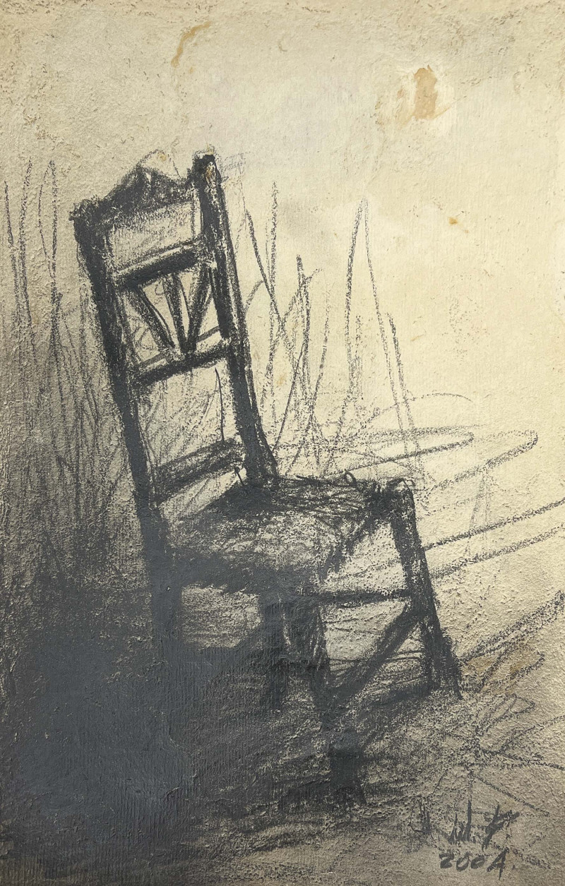 Marysole Wörner Baz - Chairs, Books, and Mushrooms, Group of 6 pieces