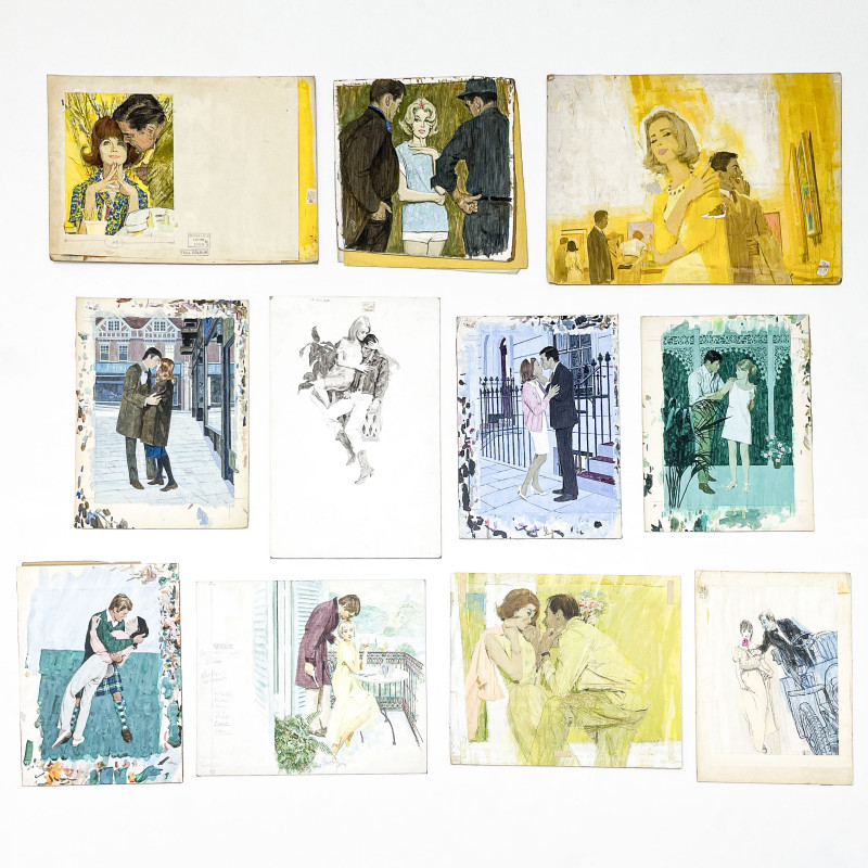 Bert Sherman - Illustration Boards for Women's Weekly, Group of 11
