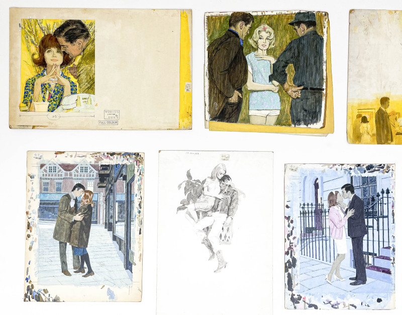 Bert Sherman - Illustration Boards for Women's Weekly, Group of 11