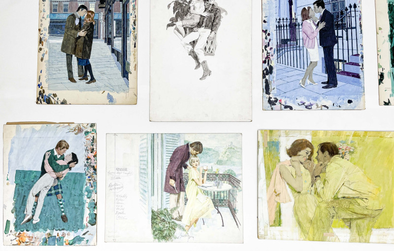 Bert Sherman - Illustration Boards for Women's Weekly, Group of 11