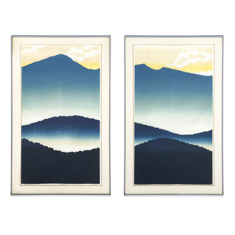 Sabra Johnson Field - Blue Mountain I and II (2 Works)