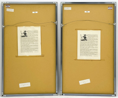 Sabra Johnson Field - Blue Mountain I and II (2 Works)