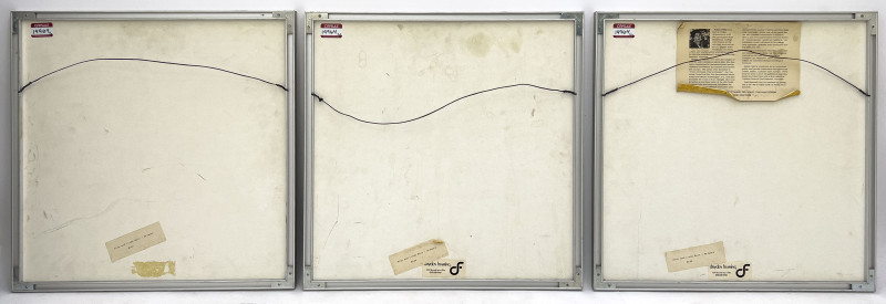 Sabra Johnson Field - Winter in White River Valley I, II, III (3 Works)