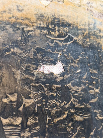 Martha McKay - Untitled (Forms in Brown, Red, and Orange)