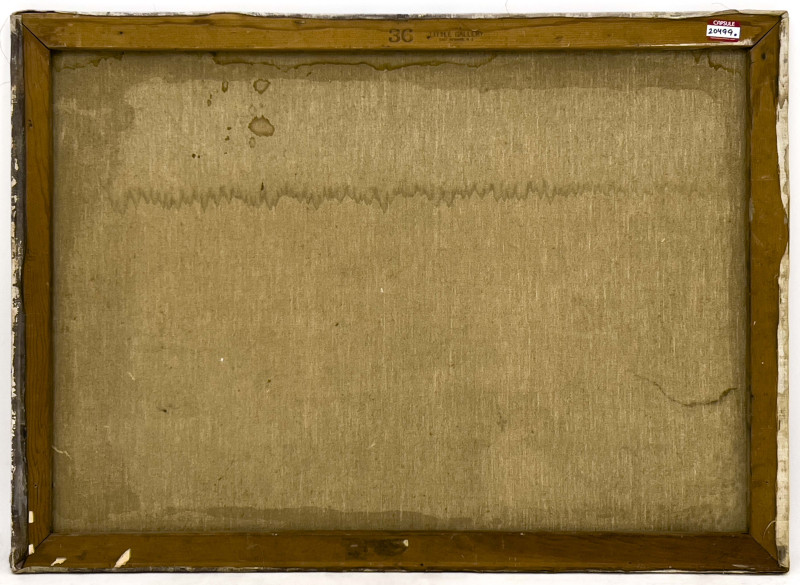 Martha McKay - Untitled (Forms in Brown, Red, and Orange)