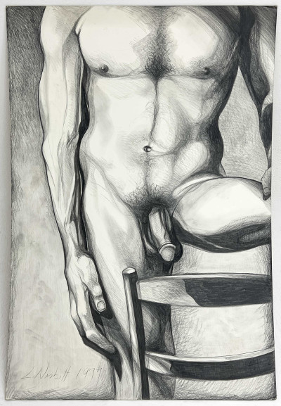 Lowell Nesbitt - Untitled (Nude)