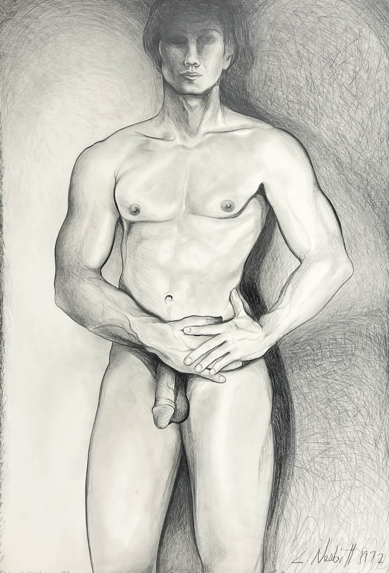 Lowell Nesbitt - Untitled (Nude)