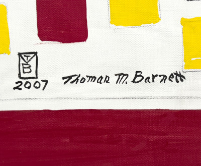 Thomas Barnett - Untitled Painting (Portrait of a Woman)