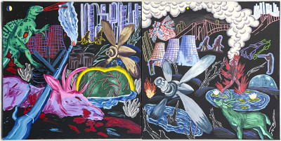 Janet Cooling - Matters of Life and Death / Death of Innocence (Diptych)