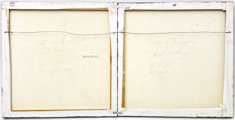 Janet Cooling - Matters of Life and Death / Death of Innocence (Diptych)
