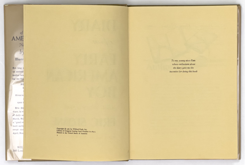 Eric Sloane - Diary of an Early American Boy: Noah Blake 1805