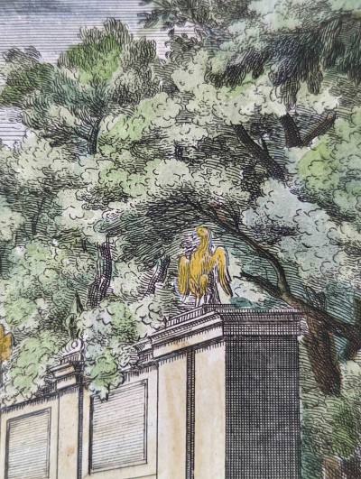 Giovanni Francesco Venturini - Two Works from Le Fontane del Giardino Estense in Tivoli