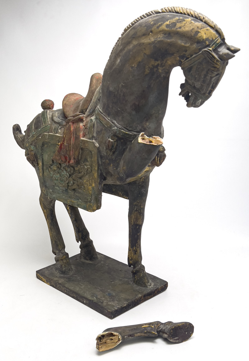 Asian - Chinese Carved Horse