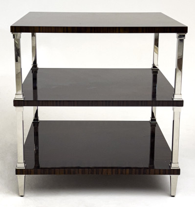 Bolier Tiered Tables, Pair