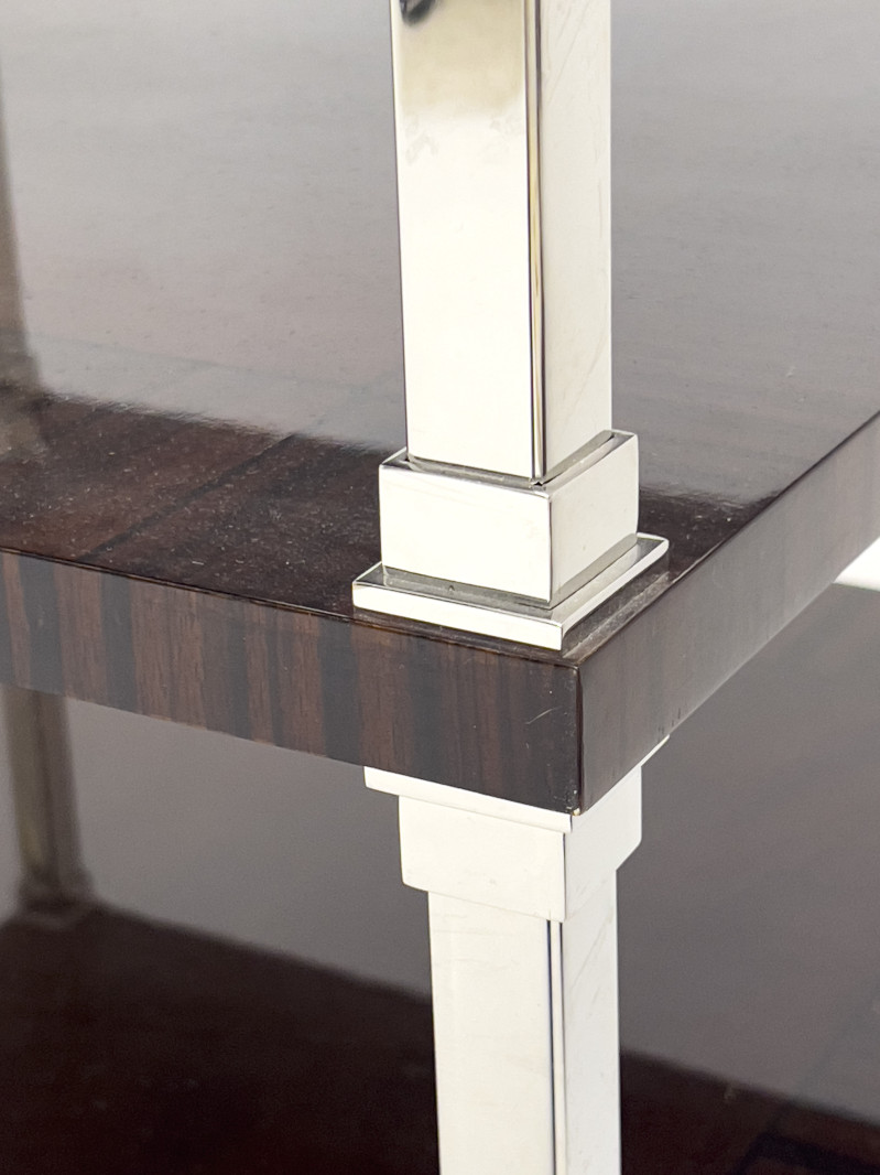 Bolier Tiered Tables, Pair