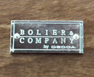 Bolier Tiered Tables, Pair