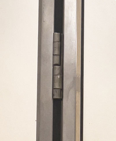 Monumental Modernist Mirrored Folding Screen