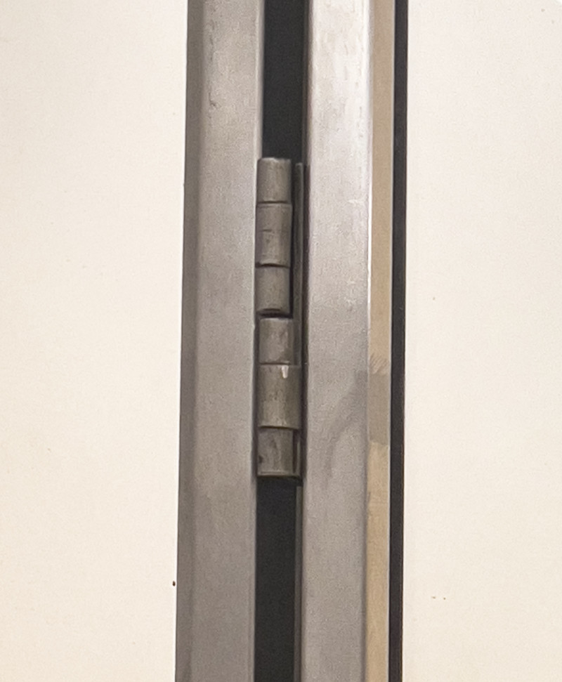 Monumental Modernist Mirrored Folding Screen