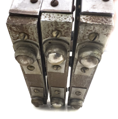 Monumental Modernist Mirrored Folding Screen