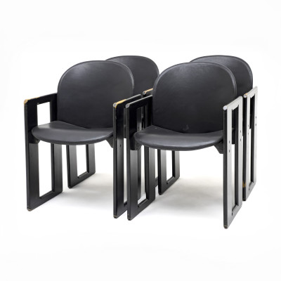 Afra &amp; Tobia Scarpa - Dialogo Dining Chairs, Set of 4