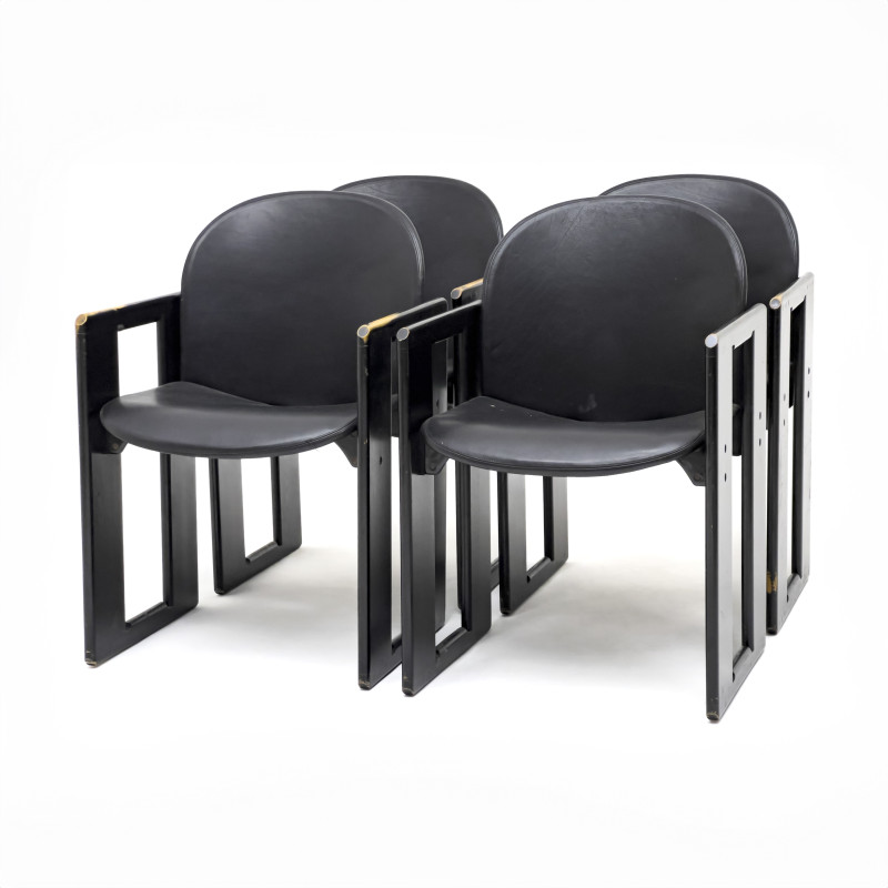 Afra &amp; Tobia Scarpa - Dialogo Dining Chairs, Set of 4
